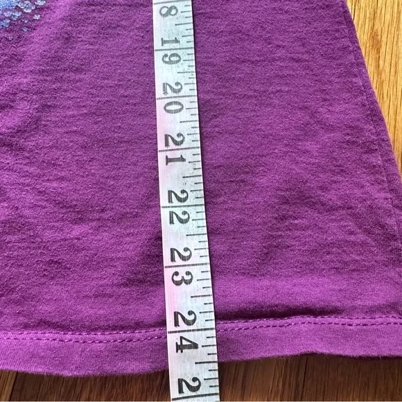 Fruit of the Loom Softspun Women's Graphic Tee Size Large Purple Unicorn Fantasy - Picture 6 of 7